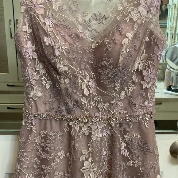 Montage by Mon Cheri Mother of the Bride Dress in Pink Topaz - Picture 10 of 16